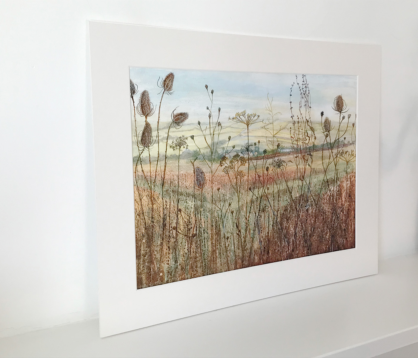 Looking Across Evenlode Side Print