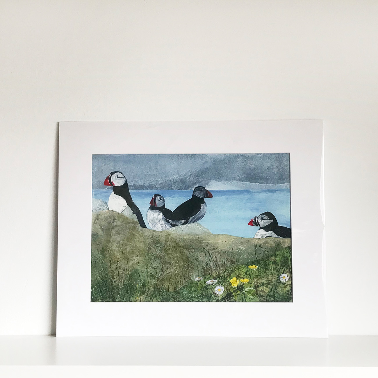 Puffins Print
