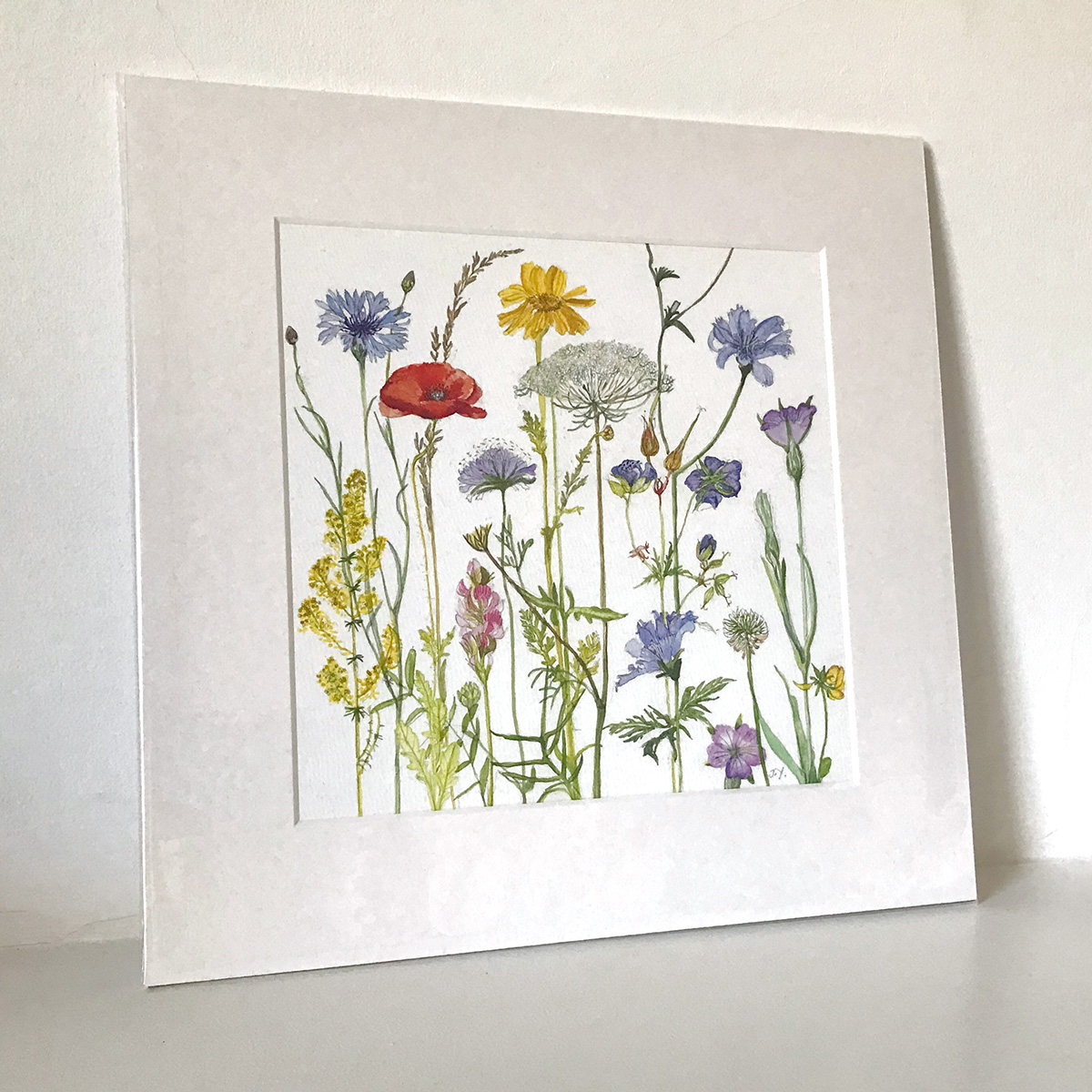 Summer Meadow Flowers Side Print