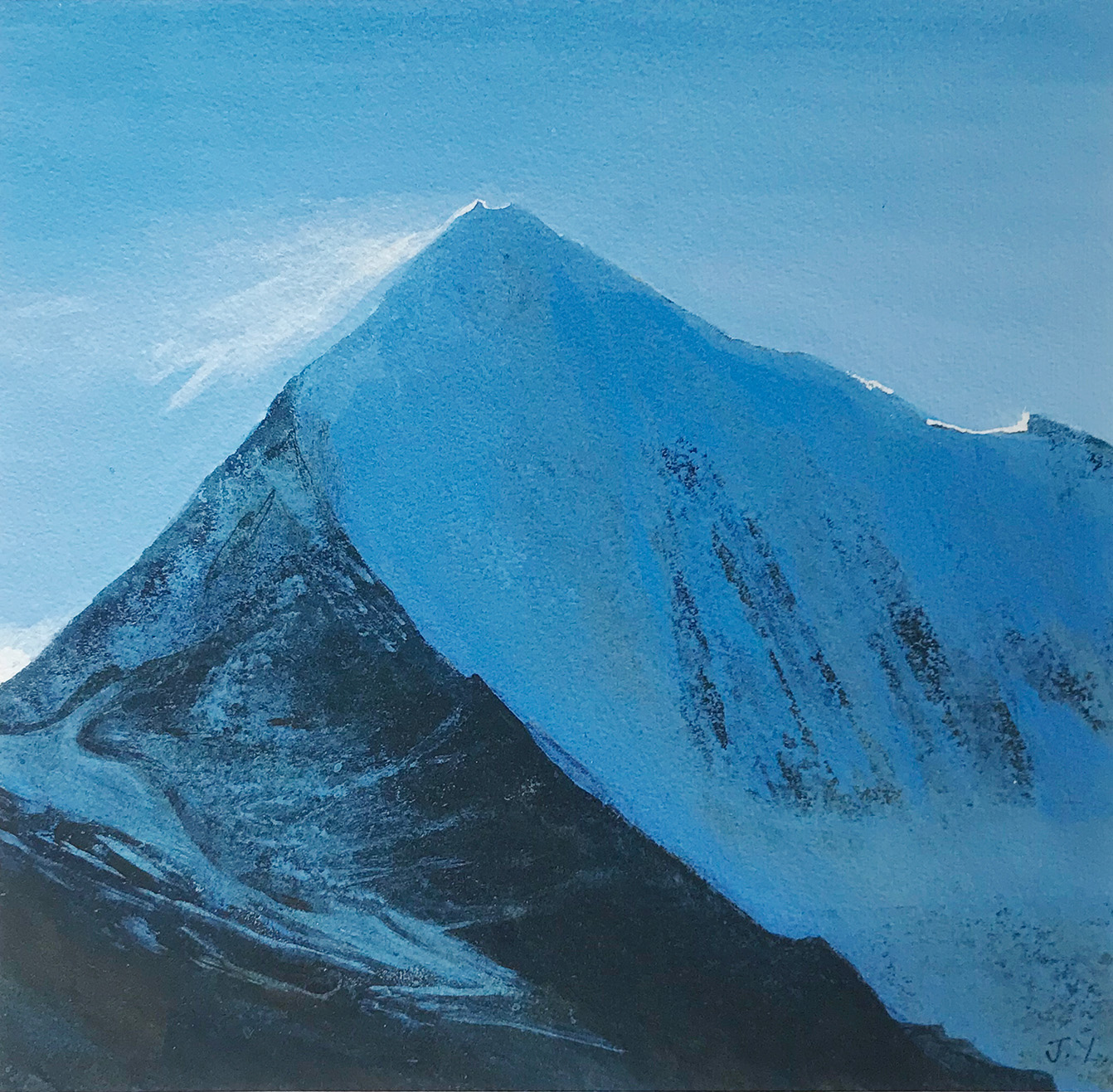 Weisshorn Alps Scan