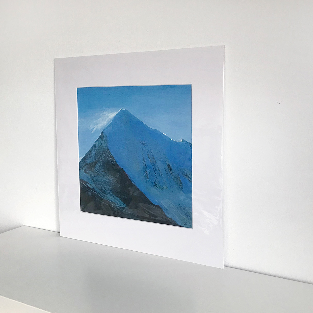 Weisshorn Alps Sideways